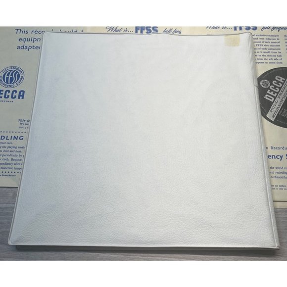 Aida DECCA SXL 2167-8-9 ED1 Tebaldi Verdi Karajan 3LP WBG Wallet Cover - Picture 11 of 11